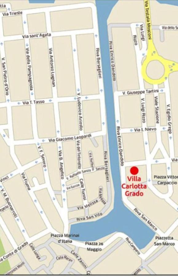 Villa Carlotta Grado Exterior photo